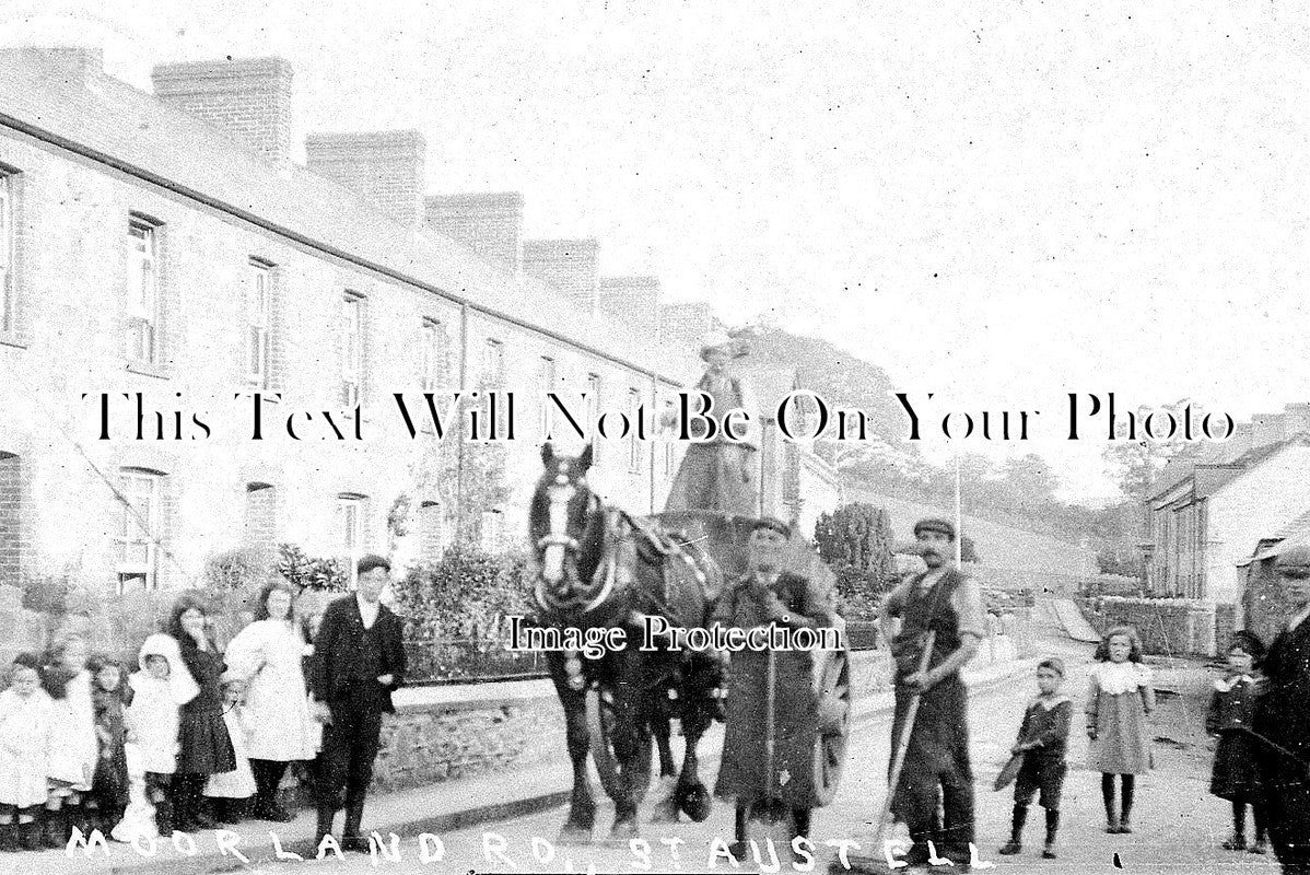 CO 3047 - Moorland Road, St Austell, Cornwall c1910