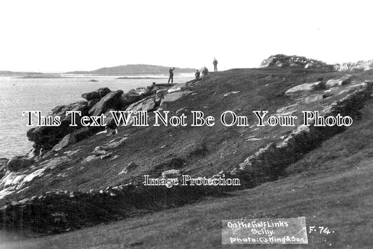 CO 3051 - On The Golf Links, Scilly Isles, Cornwall