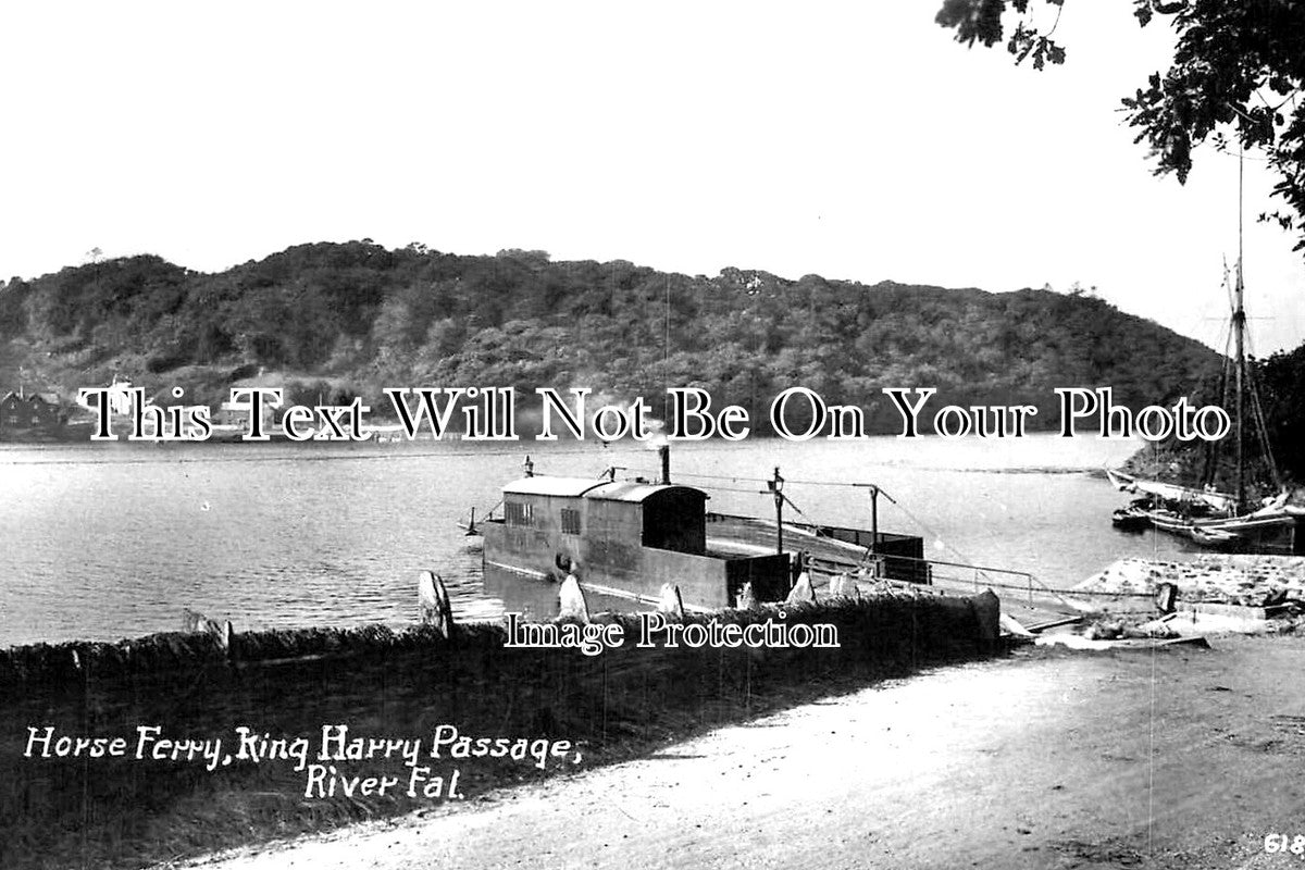 CO 3064 - Horse Ferry, King Harry Passage, River Fal, Cornwall