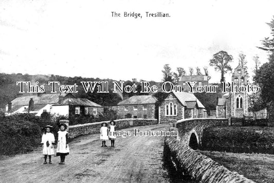 CO 3084 - The Bridge, Tresillian, Cornwall c1916