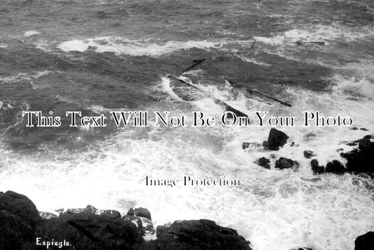 CO 3103 - French SV Espiegle Shipwreck, Cornwall 1912