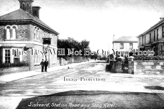 CO 3118 - Station Road & Stag Hotel, Liskeard, Cornwall