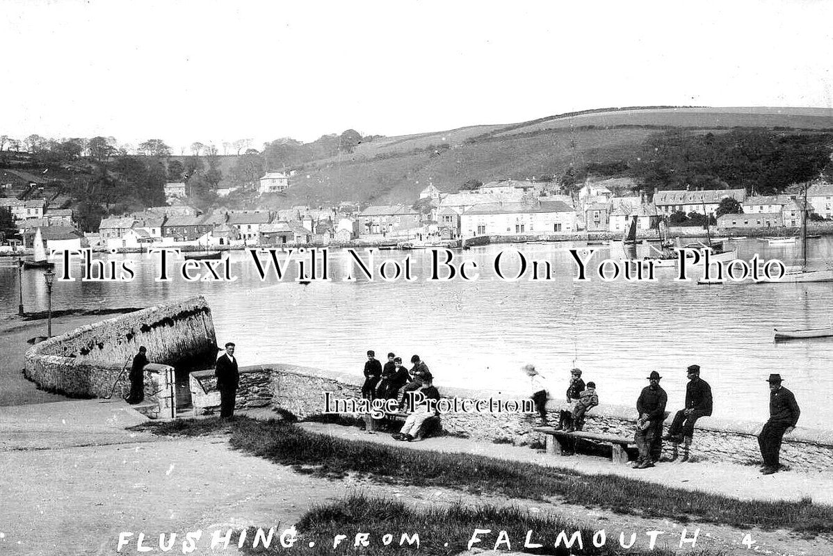 CO 3119 - Flushing From Falmouth, Cornwall