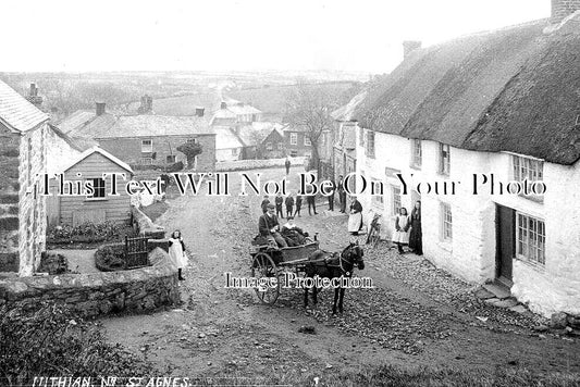 CO 3138 - Mithian Near St Agnes, Cornwall c1905