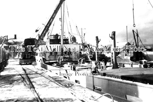 CO 3161 - Par Docks Near St Austell, Loading China Clay, Cornwall