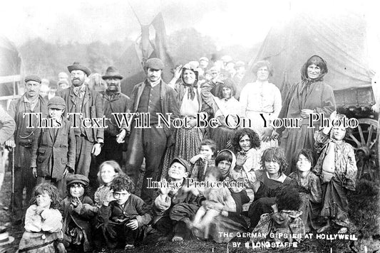 CO 3176 - German Gipsies At Holywell, Cornwall