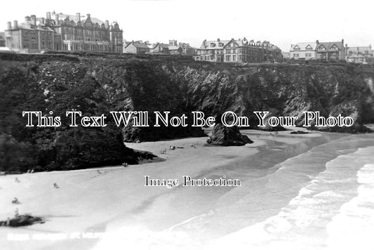 CO 3178 - Great Western Beach, Newquay, Cornwall c1929