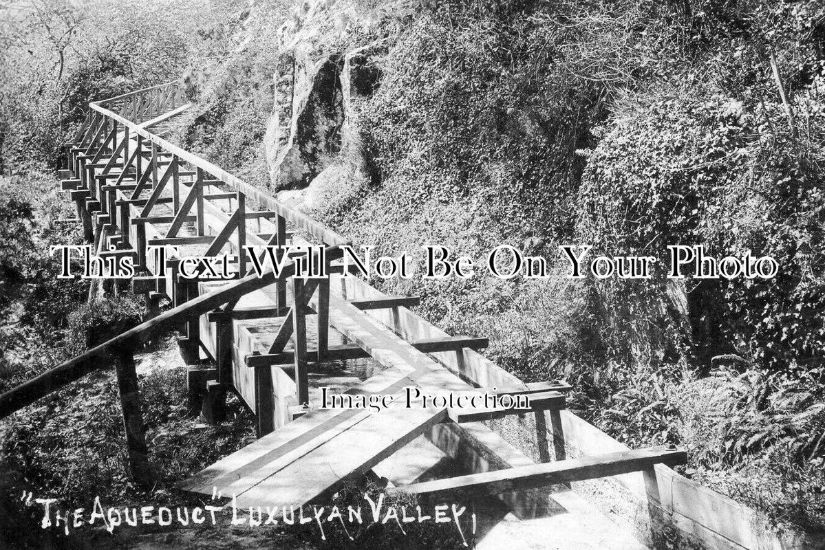 CO 3194 - The Aqueduct, Luxulyan Valley, Cornwall c1913