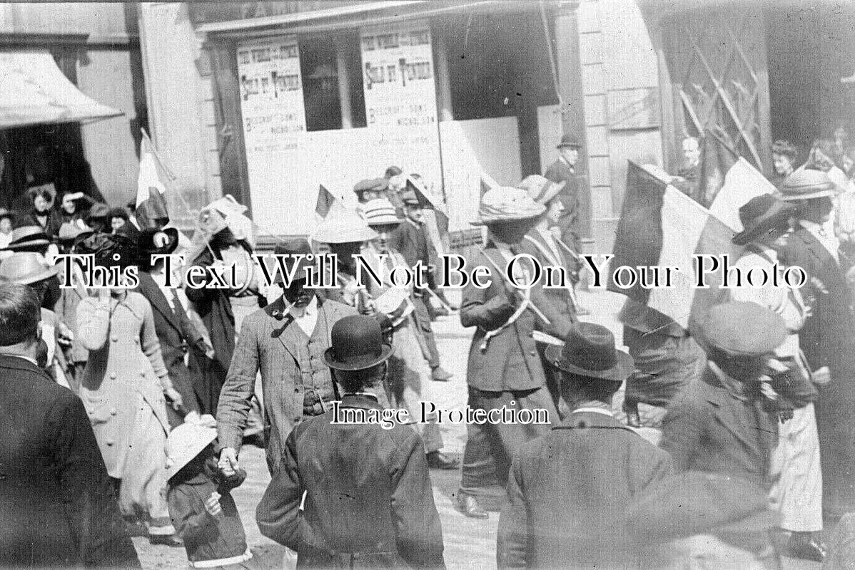 CO 3229 - Suffragette March, Lands End To London, Penzance, Cornwall