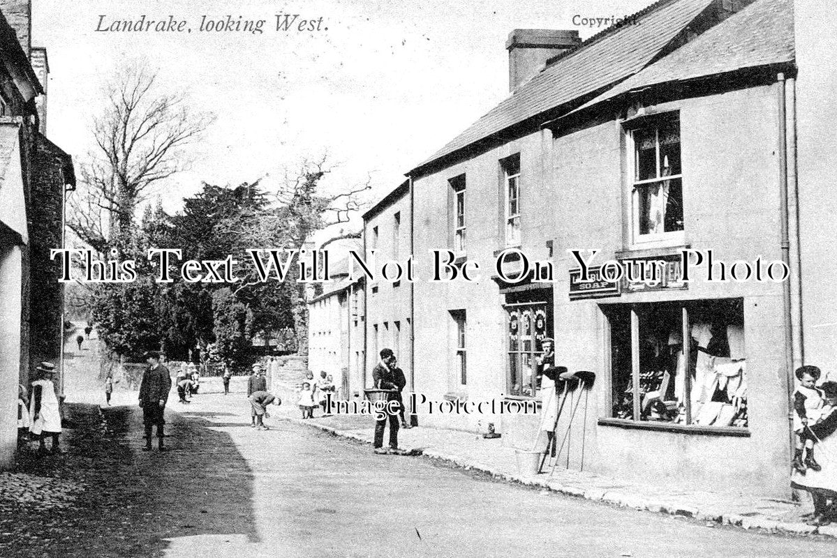CO 3251 - Landrake Looking West, Cornwall