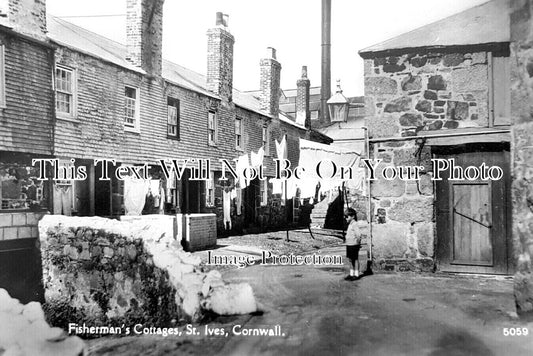CO 3272 - Fishermans Cottages, St Ives, Cornwall