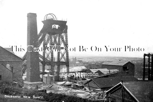 CO 3285 - Dolcoath New Shaft, Copper Tin Mining, Camborne, Cornwall c1909