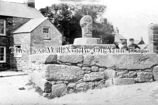 CO 3296 - St Buryan Cross, Cornwall