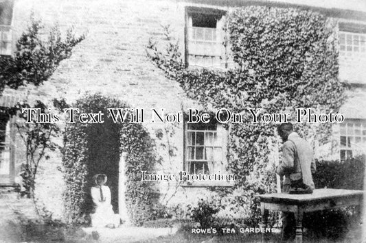 CO 33 - Rowe's Tea Gardens, Crantock, Newquay, Cornwall c1911