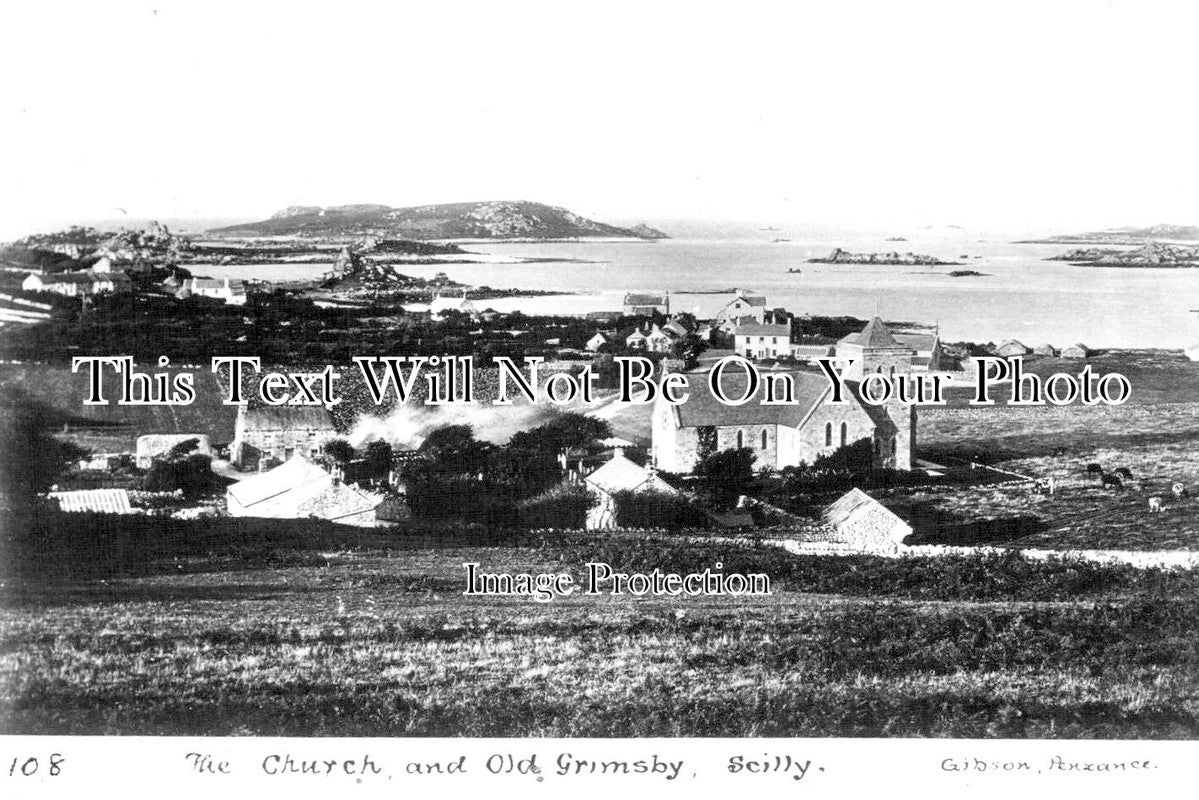 CO 3305 - The Church & Old Grimsby, Scilly, Cornwall