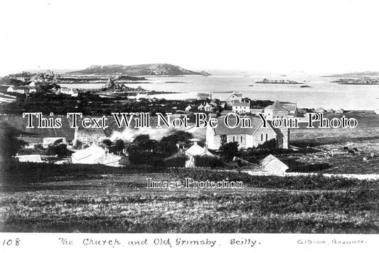 CO 3305 - The Church & Old Grimsby, Scilly, Cornwall