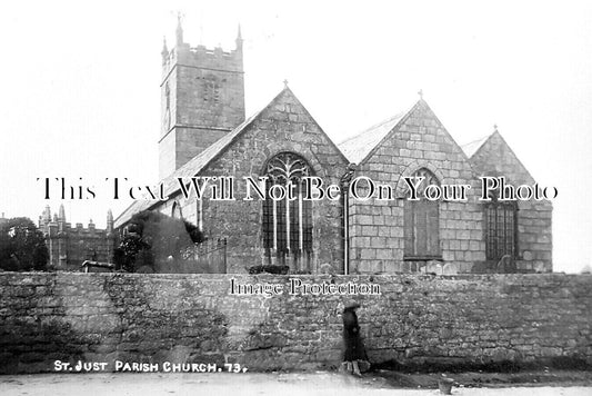 CO 3342 - St Just Parish Church, Cornwall