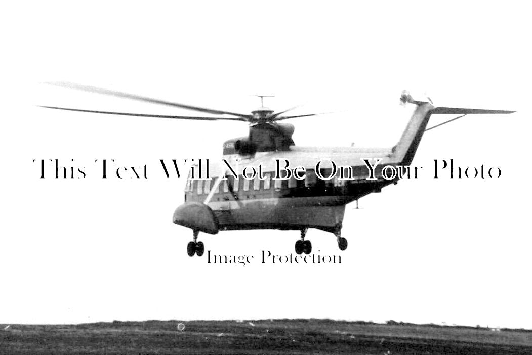 CO 3346 - BEA Helicopter Leaving St Just For Isles Of Scilly, Cornwall