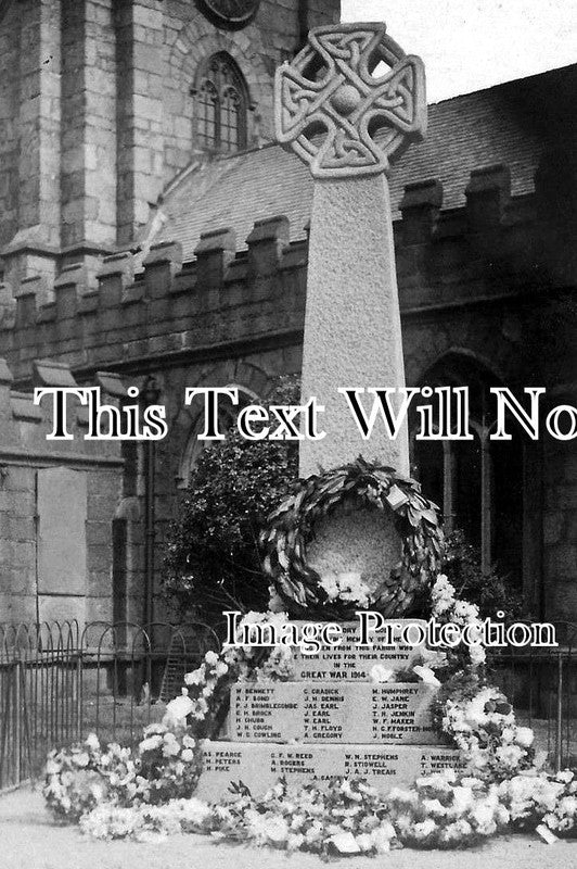 CO 335 - Callington War Memorial, Cornwall