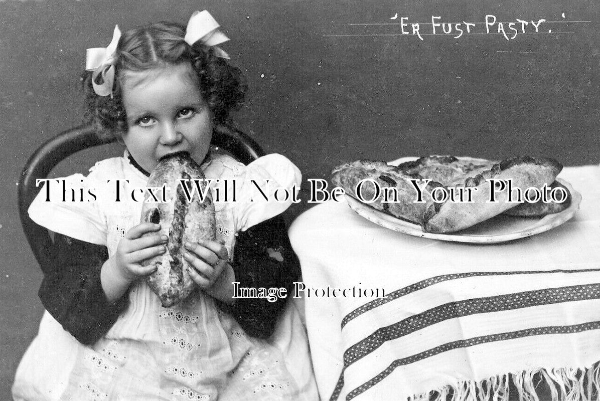 CO 3365 - Er Fust Cornish Pasty, Cornwall c1908
