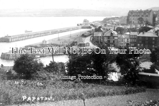 CO 3424 - Padstow Railway Station & Harbour, Cornwall
