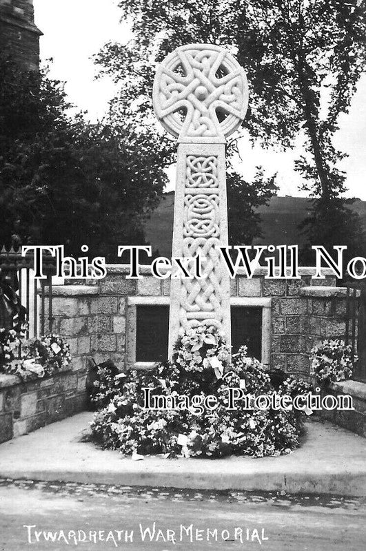 CO 3431 - Tywardreath War Memorial, Fowey, Cornwall