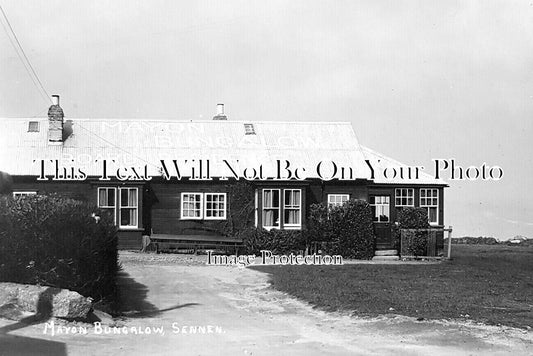 CO 3437 - Mayon Bungalow, Sennen, Cornwall c1942