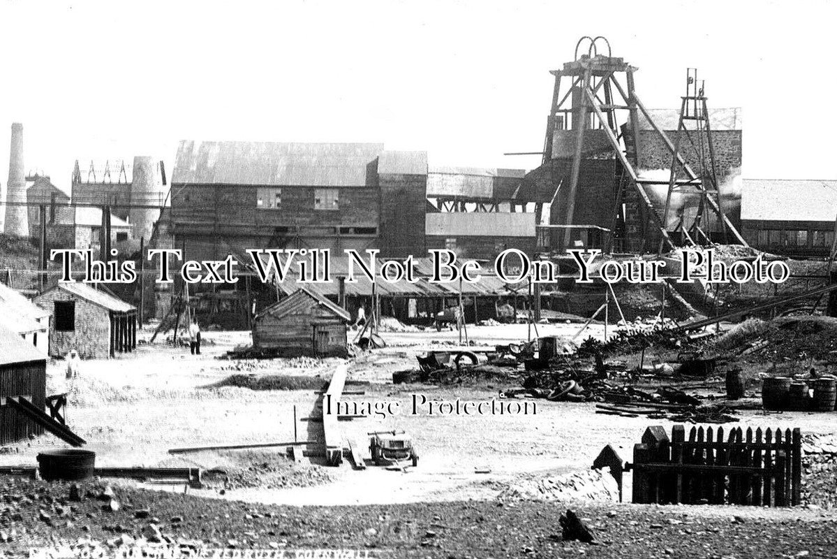 CO 3443 - East Pool Tin Mine, Redruth, Cornwall