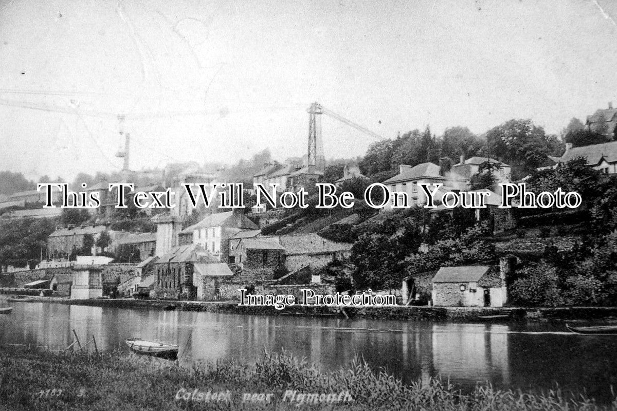 CO 345 - Calstock Railway Viaduct Construction, Cornwall 1905