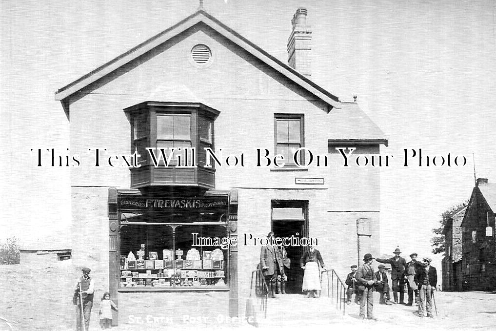 CO 3452 - St Erth Telegraph & Post Office, Cornwall c1905