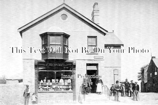 CO 3452 - St Erth Telegraph & Post Office, Cornwall c1905