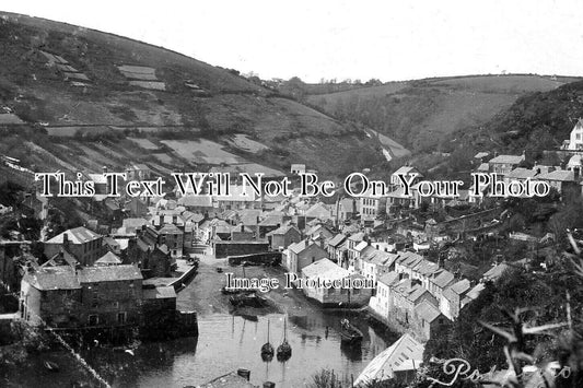 CO 3460 - Polperro Harbour, Cornwall c1905