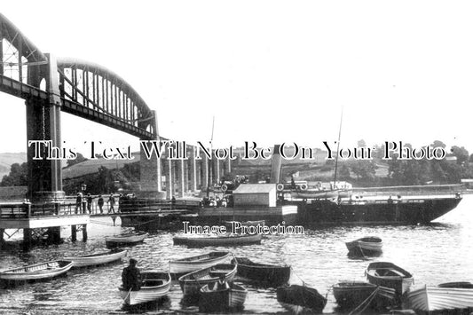 CO 3538 - Saltash Bridge, Cornwall c1914