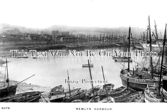 CO 3539 - Newlyn Harbour, Cornwall c1917