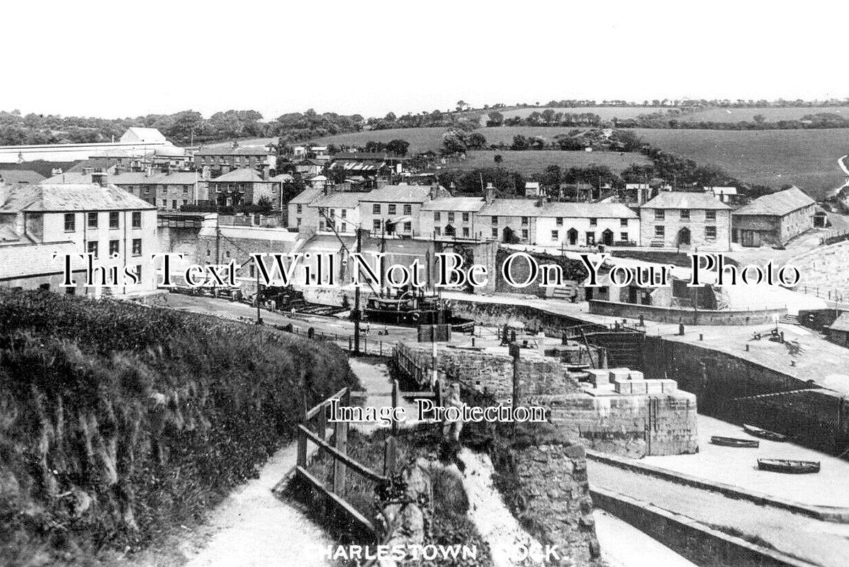 CO 3543 - Charlestown Dock Near St Austell, Cornwall