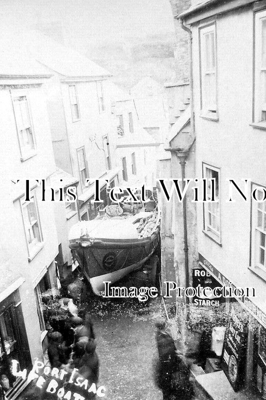 CO 3545 - Port Isaac Lifeboat, Cornwall c1916