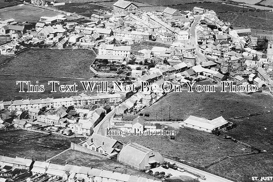 CO 3554 - Aerial View Of St Just, Cornwall