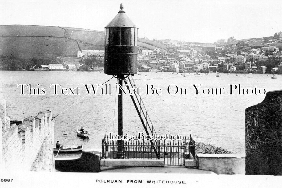 CO 3579 - Polruan From Whitehouse, Cornwall