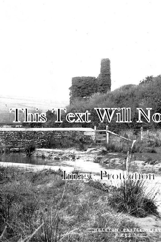 CO 3596 - Helston Castle, Cornwall