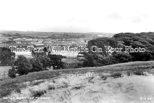 CO 3598 - Hayle From The Towans, Cornwall