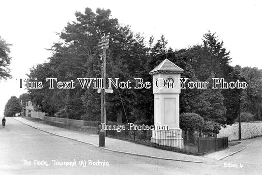 CO 3631 - The Clock, Townend, Bodmin, Cornwall c1936