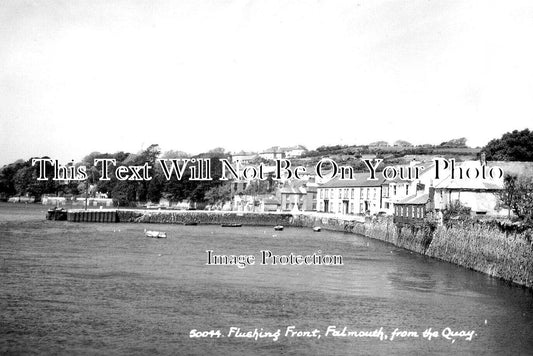 CO 3642 - Flushing Front, Falmouth From The Quay, Cornwall