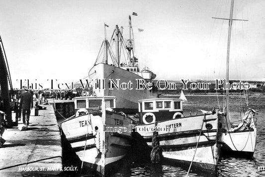 CO 3653 - Harbour, St Marys, Isles Of Scilly, Cornwall