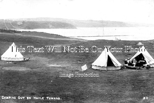 CO 3662 - Camping Out On Hayle Towans, Cornwall