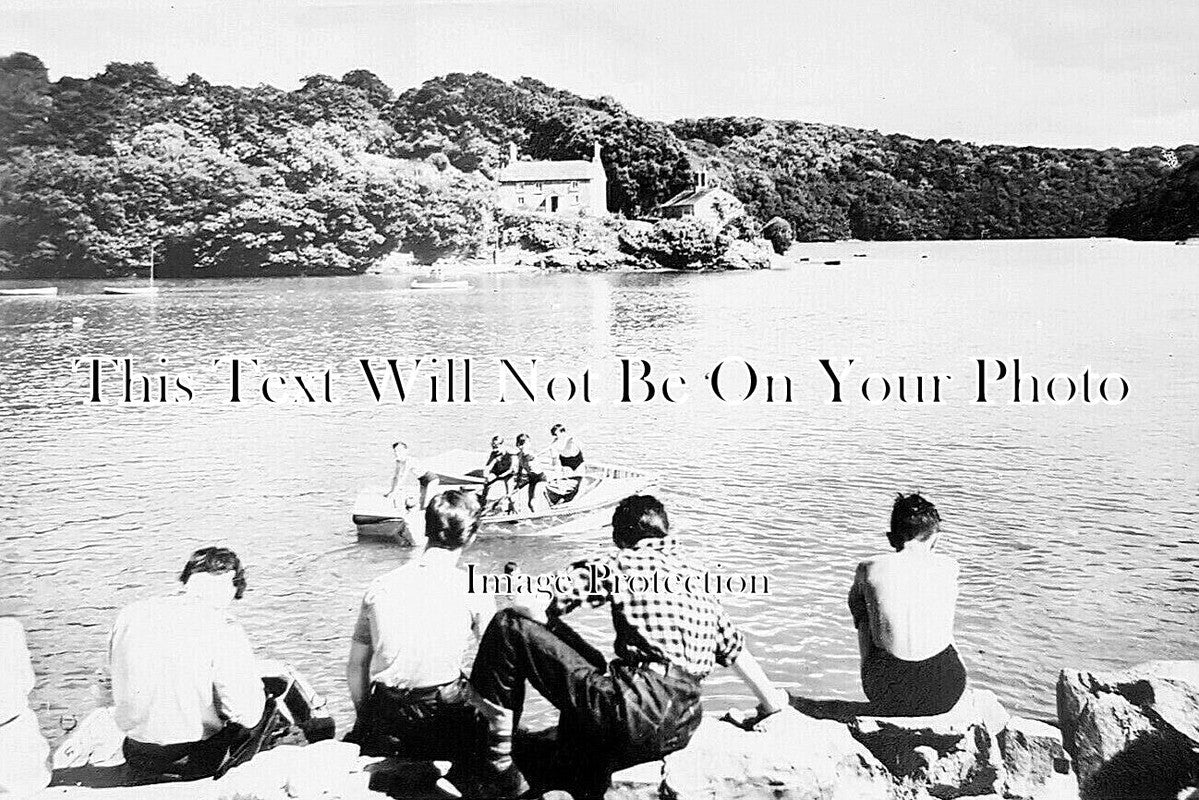 CO 3663 - Awaiting The Ferry, River Fal, Malpas, Cornwall