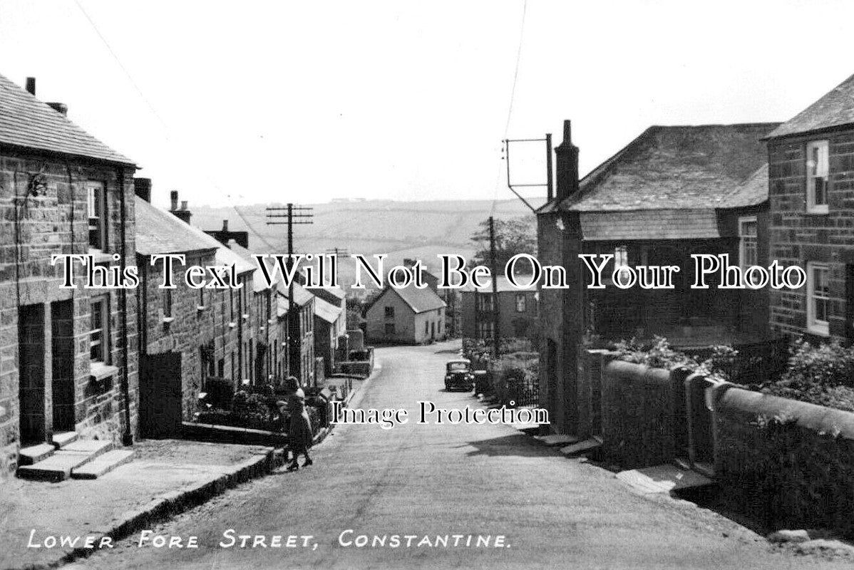 CO 3664 - Lower Fore Street, Constantine, Cornwall