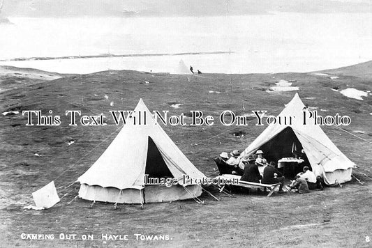 CO 3674 - Camping Out On The Hayle Towans, Cornwall