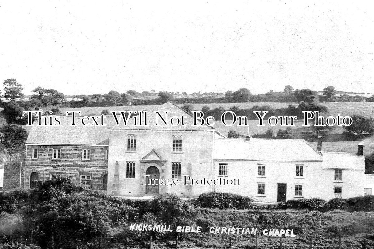 CO 3675 - Hicks Mill Bible Christian Chapel, Cornwall