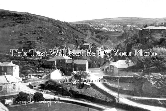 CO 3676 - General View Of Boscastle, Cornwall