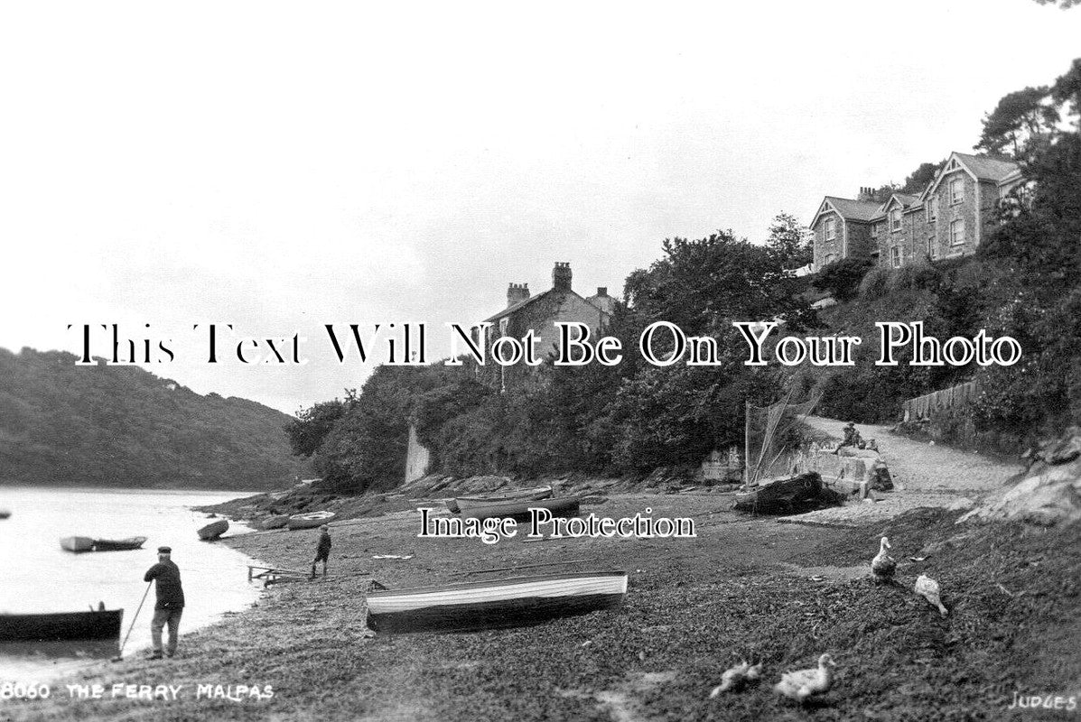 CO 3685 - The Ferry, River Fal, Malpas, Cornwall